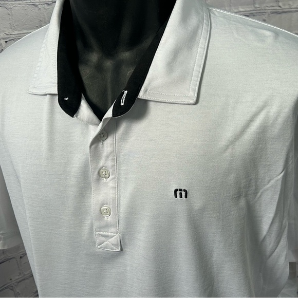TRAVIS MATHEW mens size XL soft cotton find polo - Picture 5 of 6